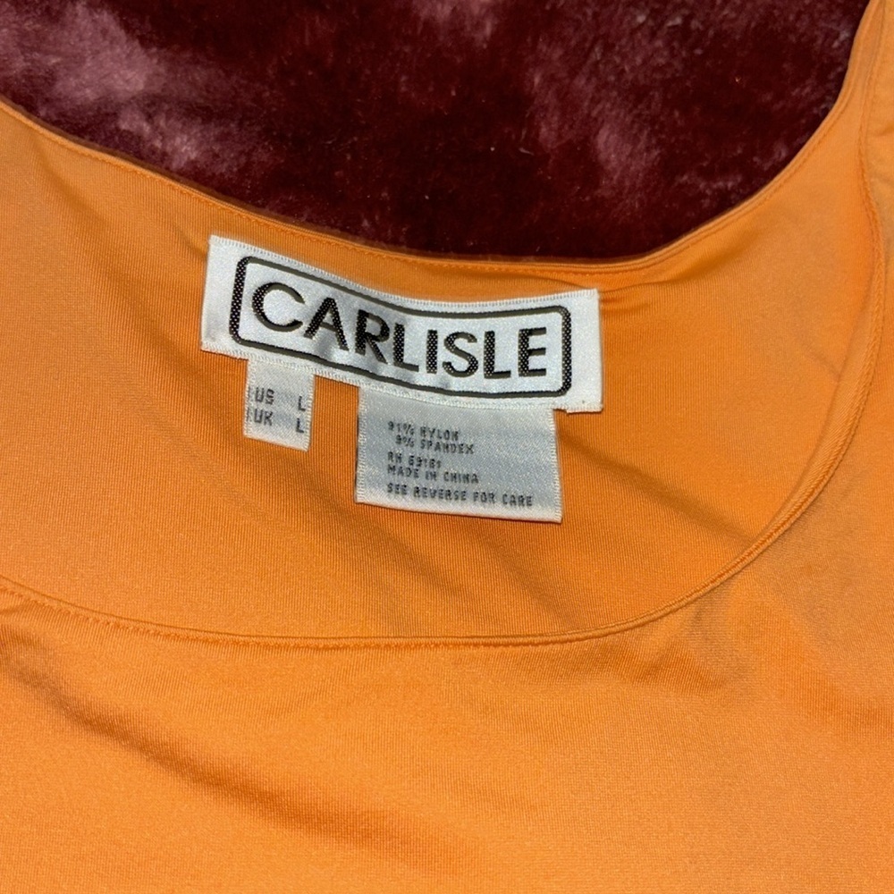 CARLISLE | orange tank - Picture 4 of 6